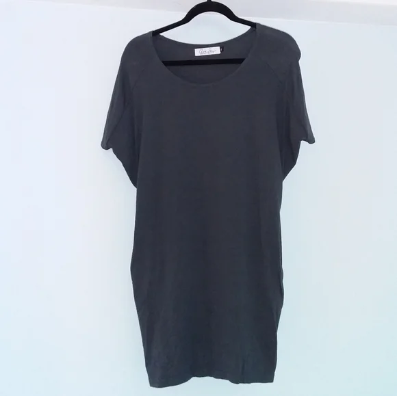 Fighting Eel Ava Sky Dress Logan Charcoal Gray S - Picture 2 of 16